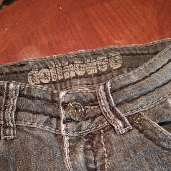 Distressed Blue Women's Jeans - Size: 0   (1081) - Picture 2 of 6